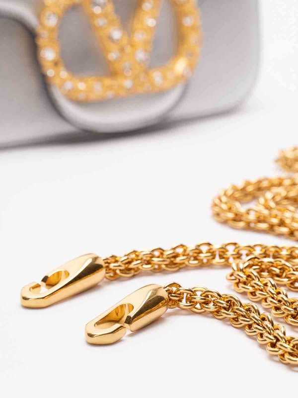 ショルダーバッグ - 銀 shop online: VALENTINO GARAVANI