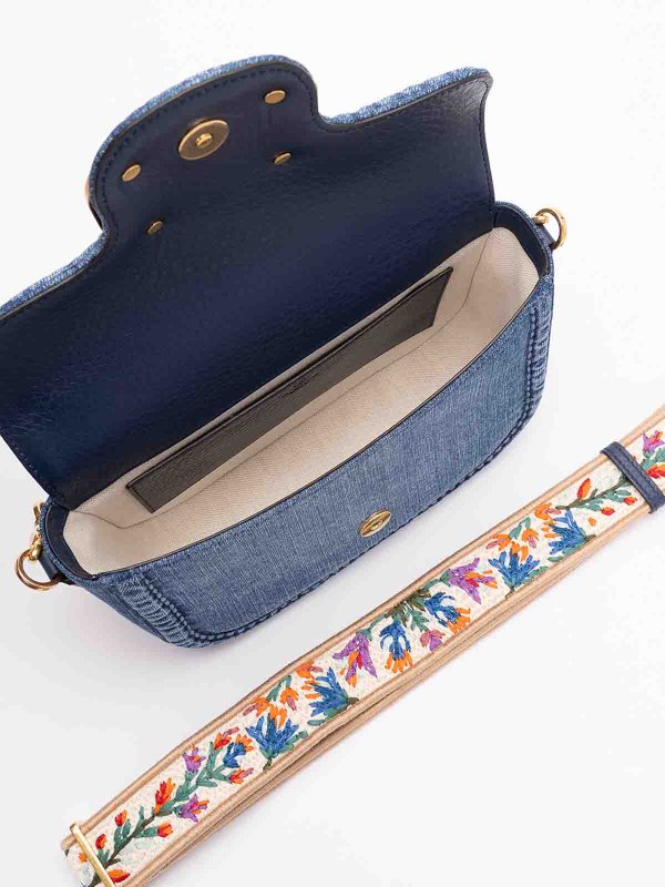 VALENTINO GARAVANI buy online ショルダーバッグ - ダークウォッシュ