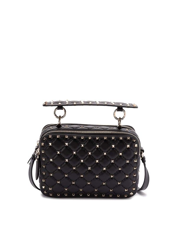 VALENTINO GARAVANI: cross body bags - Rockstud Spike Crossbody Bag
