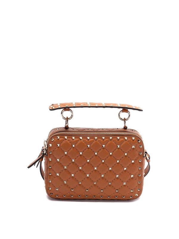 VALENTINO GARAVANI: cross body bags - Rockstud Spike Crossbody Bag