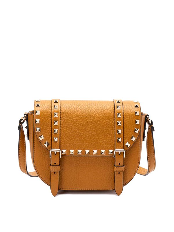 VALENTINO GARAVANI: laptop bags & briefcases - Rockstud Small Messenger Bag