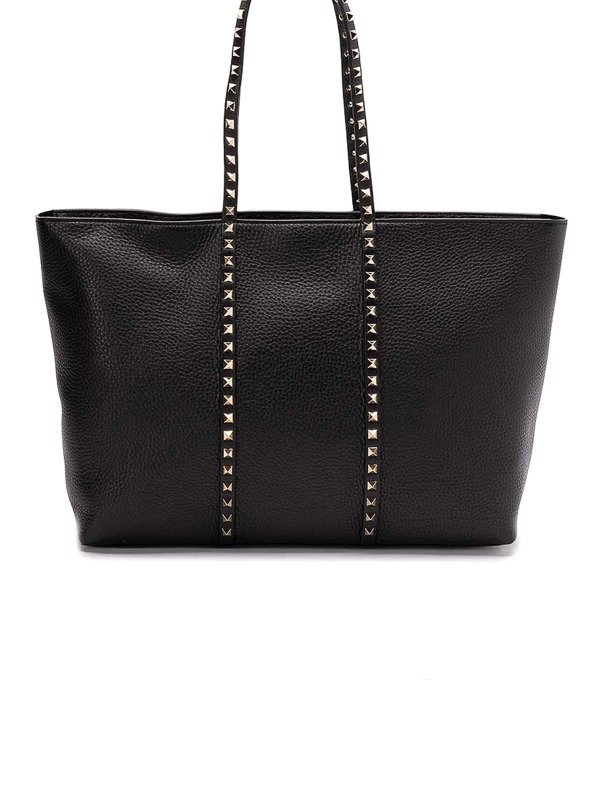 VALENTINO GARAVANI: トートバッグ - トートバッグ - 黒