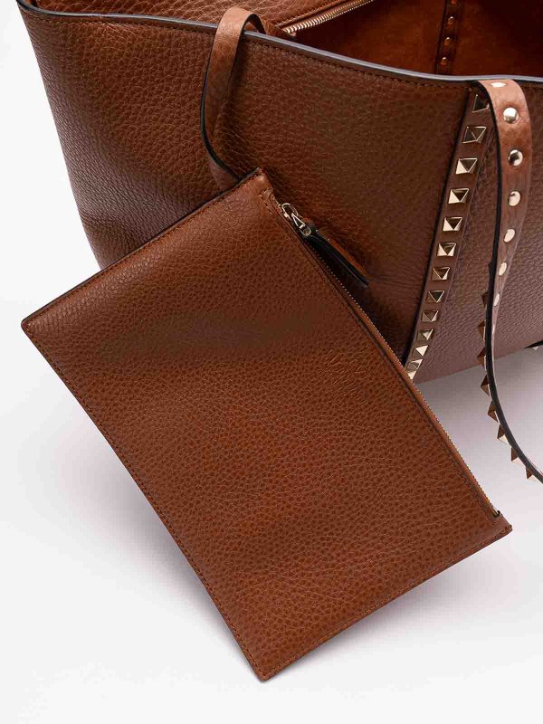 トートバッグ - ブラウン shop online: VALENTINO GARAVANI