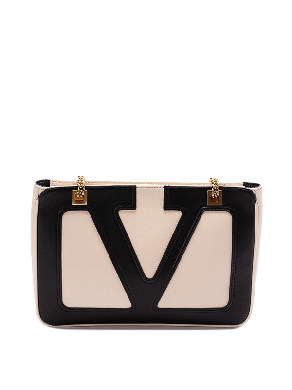VALENTINO GARAVANI: Bolsos Shopping - Bolso Shopping - Blanco