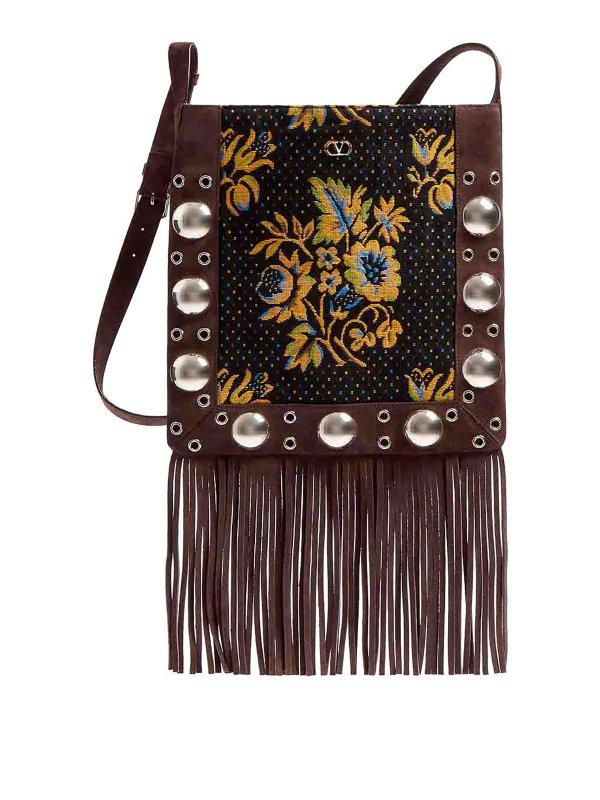 VALENTINO GARAVANI: クロスボディバッグ - クロスボディバッグ - マルチカラー