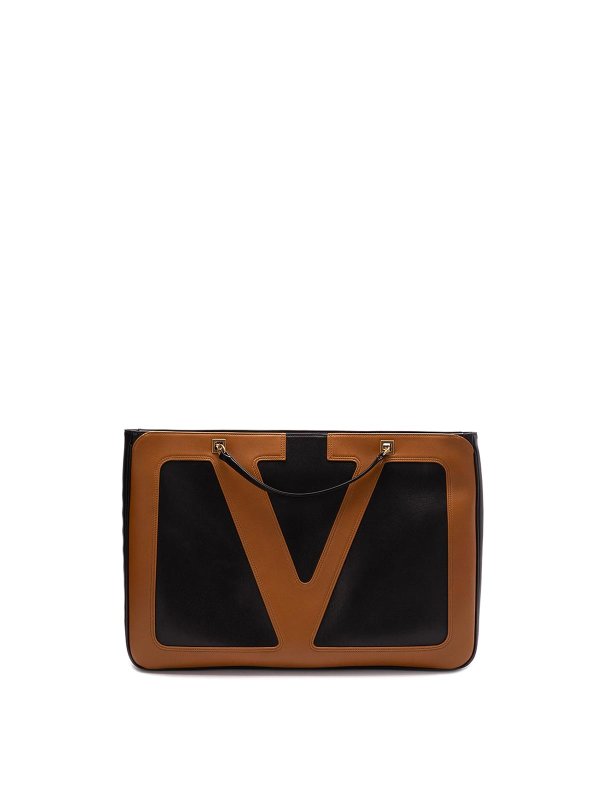 VALENTINO GARAVANI: borse a tracolla - Borsa maxi tote Viva Superstar.