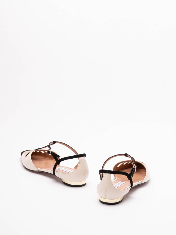 The Best Shops Aquazzura: フラットシューズ - フラットシューズ - 白
