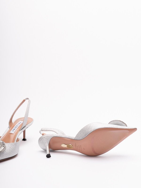 Crystal Hoop Sling 50 shop online: Aquazzura