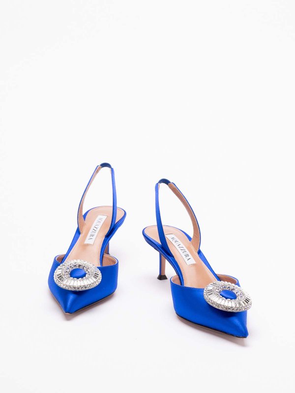 Aquazzura: scarpe décolleté online - Crystal Hoop Sling 50.