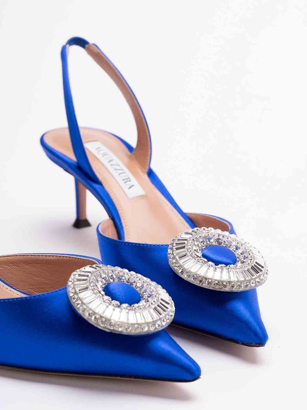 Aquazzura buy online Crystal Hoop Sling 50.