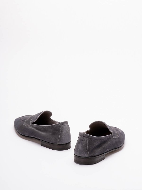 The Best Shops BRUNELLO CUCINELLI: Mokassins und Slippers - Mokassins - Dunkelgrau