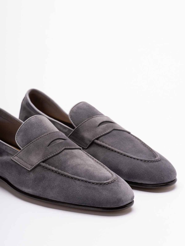 BRUNELLO CUCINELLI buy online Mokassins - Dunkelgrau