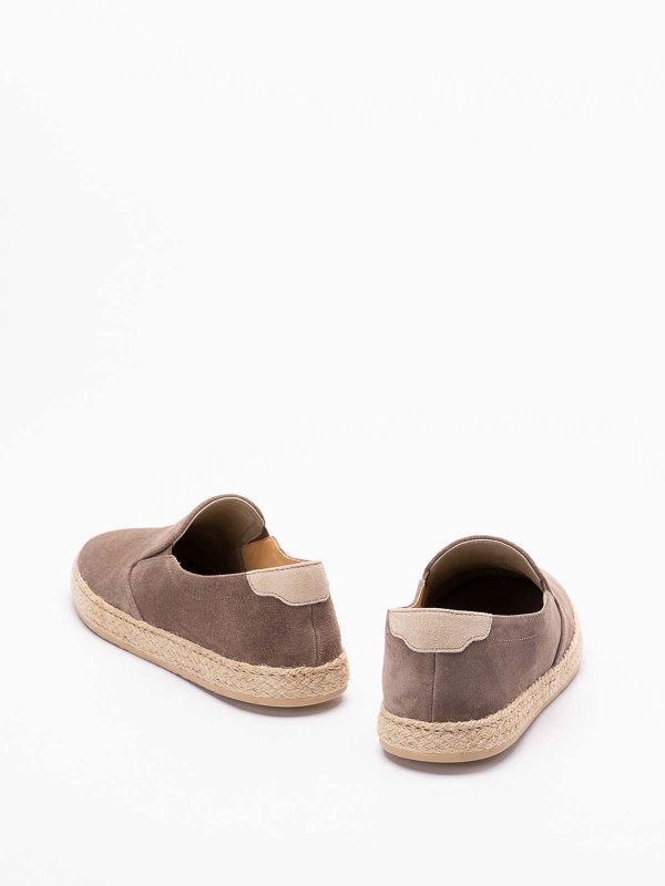 The Best Shops BRUNELLO CUCINELLI: Loafers & Slippers - Slip-Ons With Rope Insert