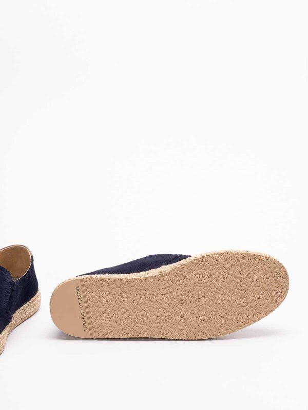 スリッパ - ライトグレー shop online: BRUNELLO CUCINELLI