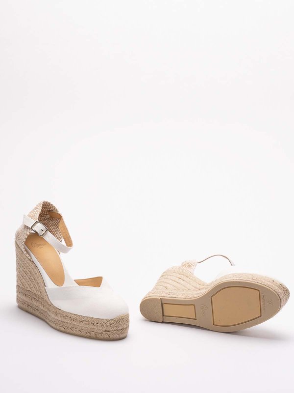 Espadrillas con zeppa `Chiarita/8Ed/001` shop online: CASTANER