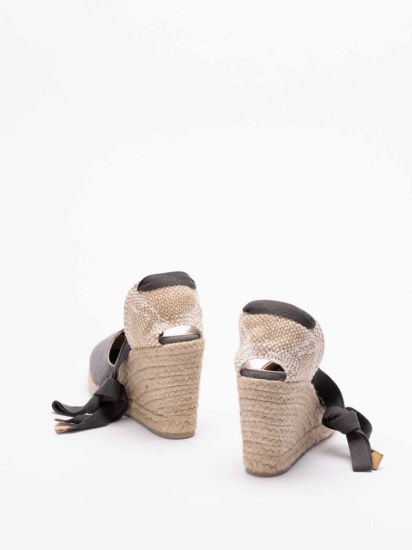 The Best Shops CASTANER: espadrilles - Carina/8/002 Wedge Espadrilles