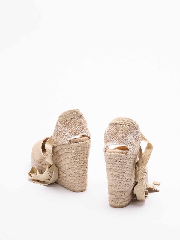 The Best Shops CASTANER: espadrilles - Chiara/8Ed/002 Wedge Espadrilles
