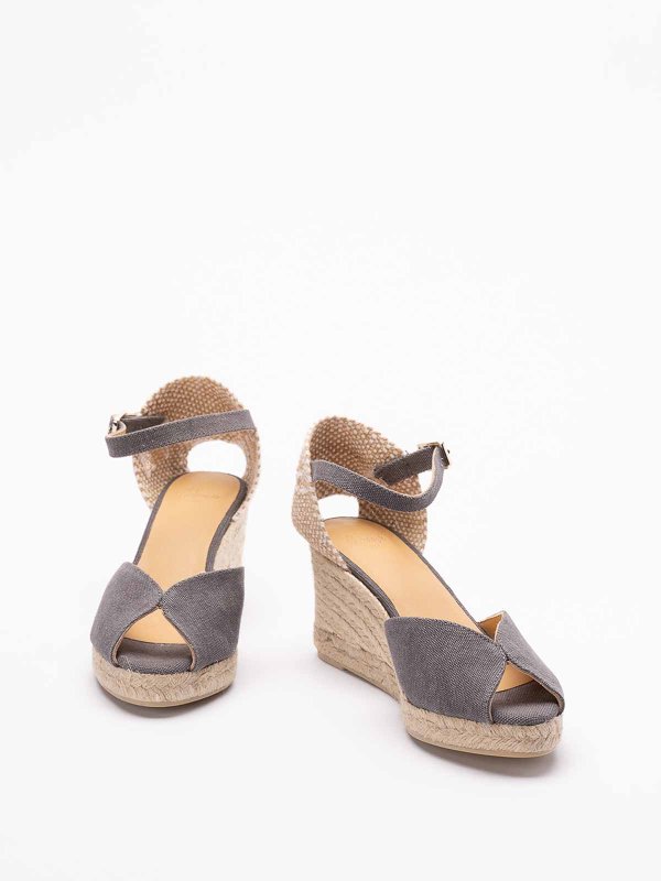 CASTANER: espadrilles online - Bianca/6/002 Wedge Espadrilles
