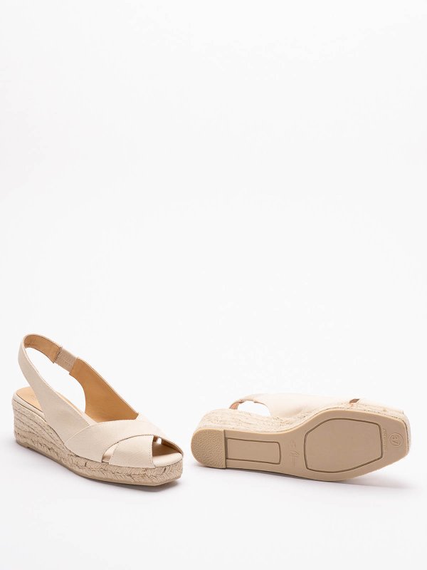 Espadrilles - Blanc shop online: CASTANER