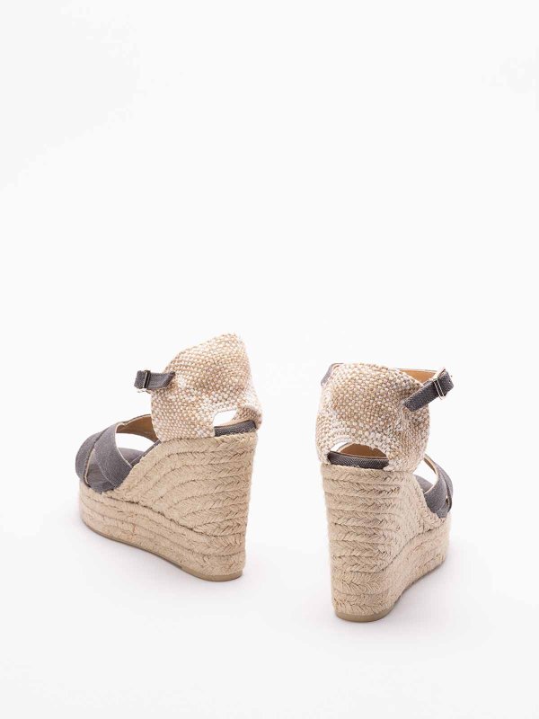 The Best Shops CASTANER: espadrilles - Bruna/8Ed/002 Wedge Espadrilles