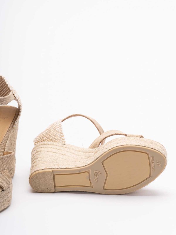 エスパドリーユ - ベージュ shop online: CASTANER