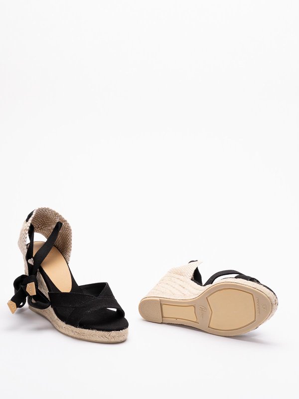 サンダル - 黒 shop online: CASTANER