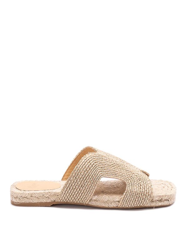 CASTANER: サンダル - サンダル - 金