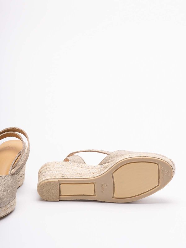 Espadrillas con zeppa Cybil/6/268. shop online: CASTANER