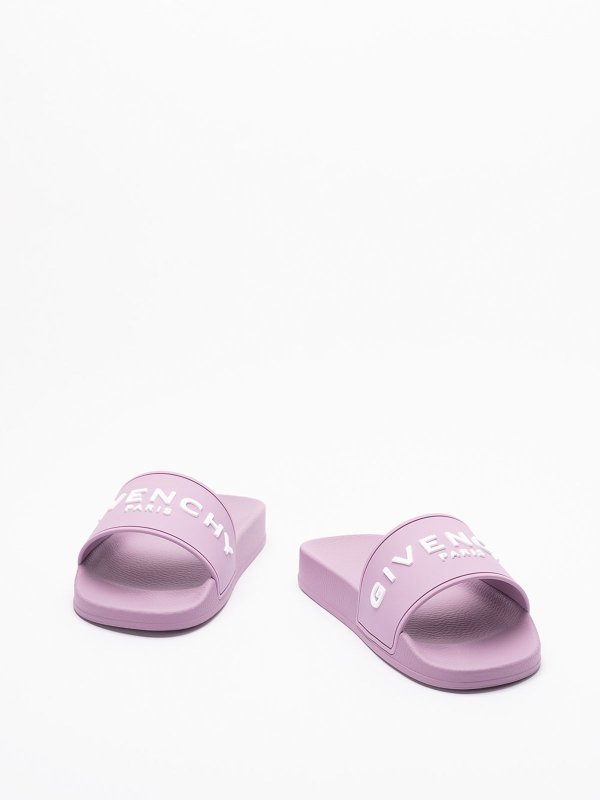 GIVENCHY: flat shoes online - Slide Flat Sandals