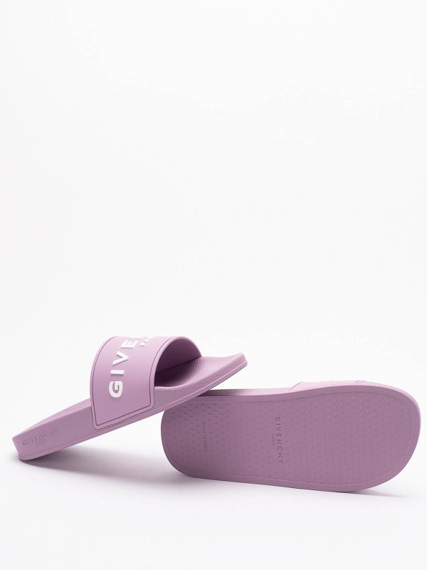 Slide Flat Sandals shop online: GIVENCHY