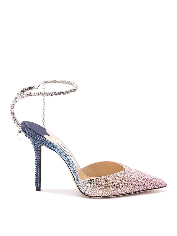 JIMMY CHOO: court shoes - Saeda 100 pumps
