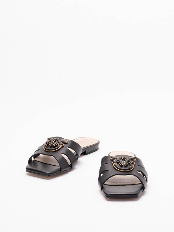Pinko: Mokassins und Slippers online - Mokassins - Schwarz