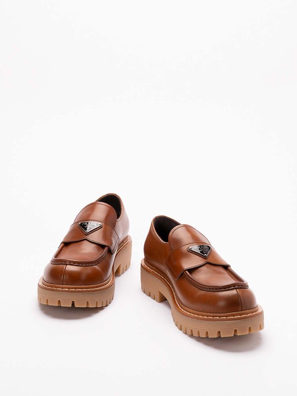 PRADA: Loafers & Slippers online - St Moritz Leather Loafers
