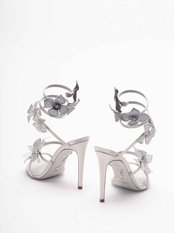 The Best Shops RENE CAOVILLA: サンダル - サンダル - 銀