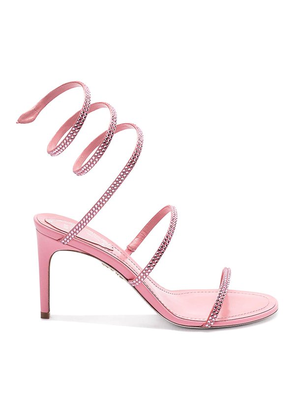 RENE CAOVILLA: サンダル - サンダル - ピンク