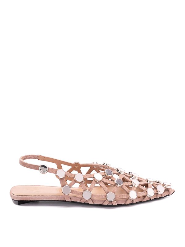 The Attico: Ballerinas - Ballerinas - Grau