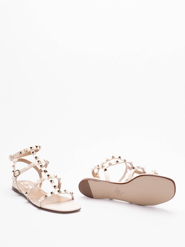 サンダル - 白 shop online: VALENTINO GARAVANI