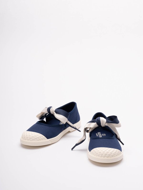 VALENTINO GARAVANI: Chaussures de sport online - Baskets - Bleu