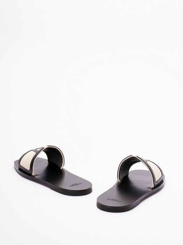 The Best Shops VALENTINO GARAVANI: Chanclas de playa - Chanclas - Blanco