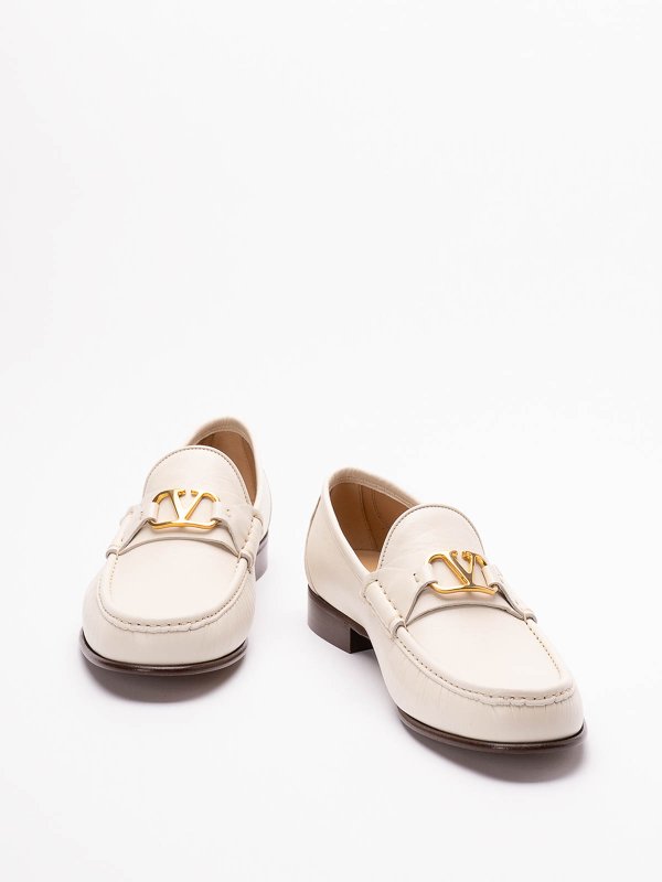 VALENTINO GARAVANI: Mokassins und Slippers online - Mokassins - Weiß