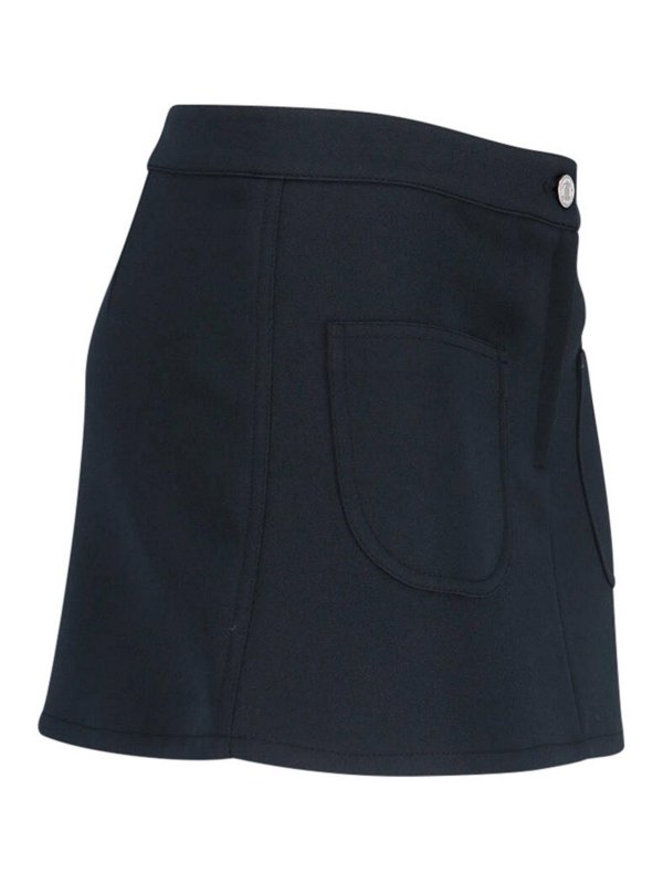 The Best Shops Courreges: Miniröcke - Minirock - Schwarz