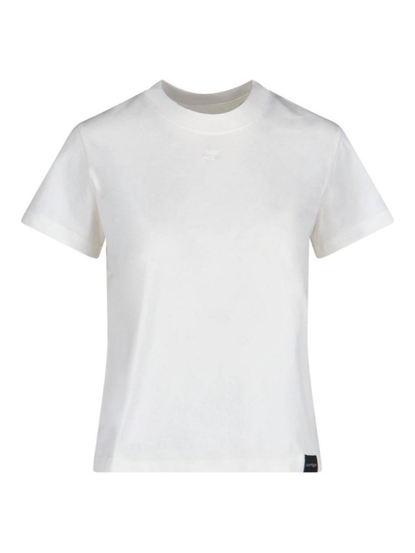 Courreges: t-shirts - T-Shirt