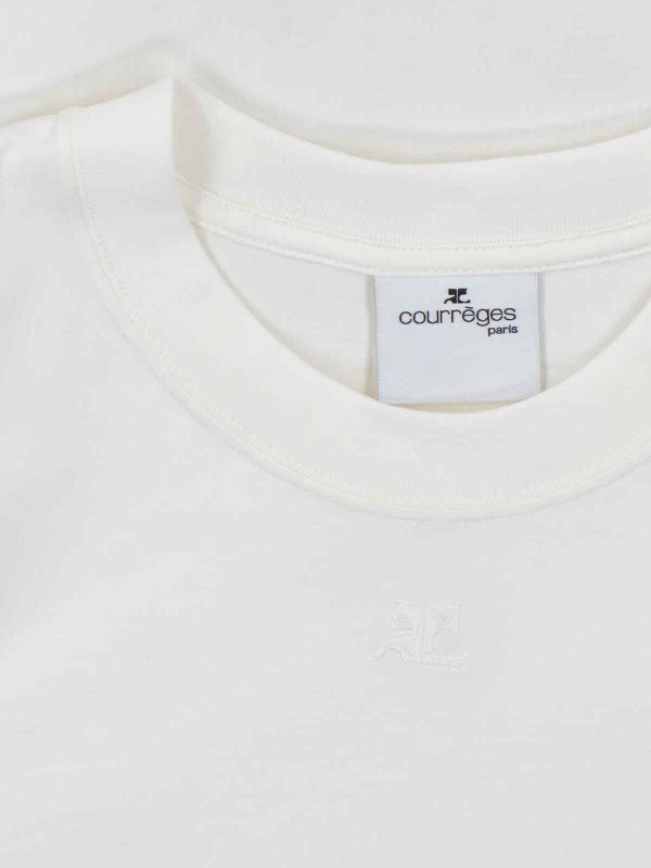 The Best Shops Courreges: t-shirts - T-Shirt