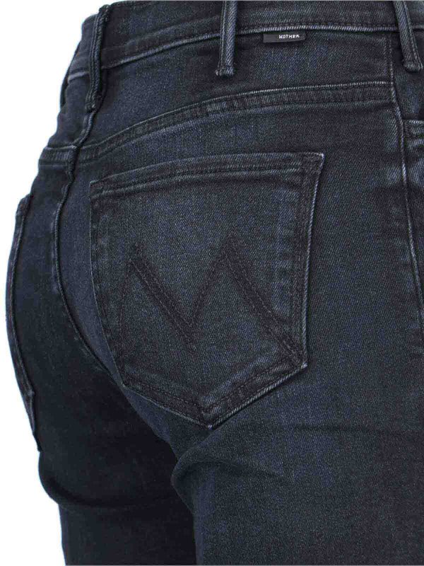 ブーツカットジーンズ - 黒 shop online: MOTHER