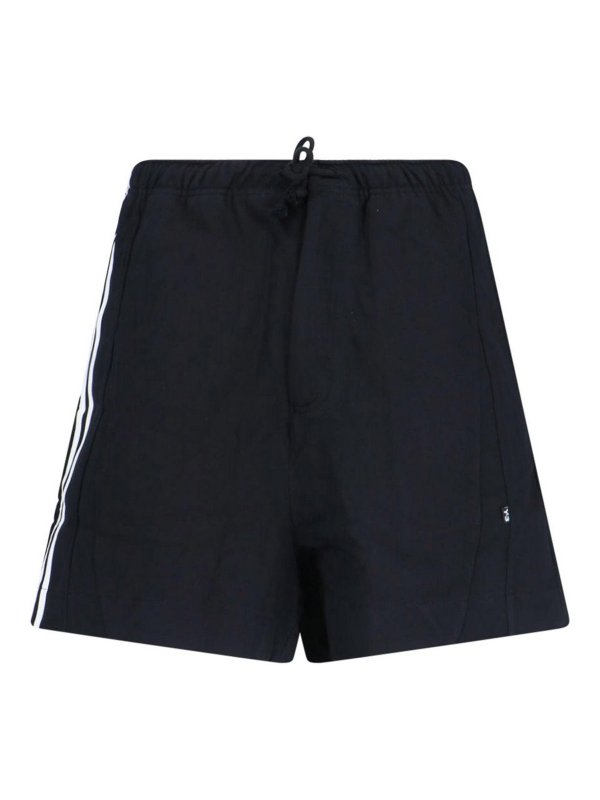 Y-3: Shorts - Short - Noir