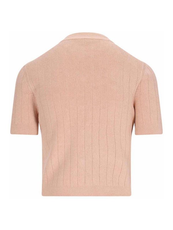 Balmain: Cardigans online - Cardigan - Nude