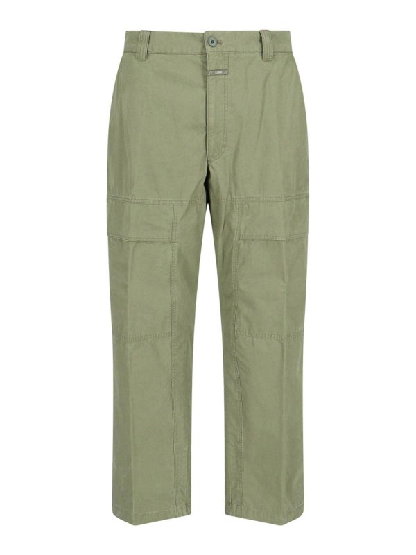 CLOSED: Pantalons casual - Pantalons Décontractés - Vert