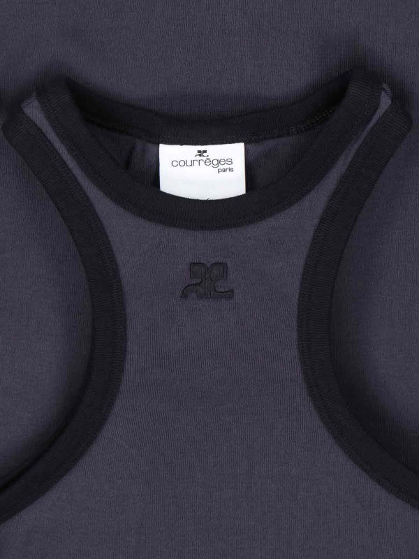 The Best Shops Courreges: ショートドレス - ショートドレス - ブルー