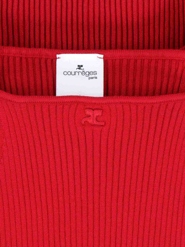 The Best Shops Courreges: トップス＆タンクトップ - トップ/タンクトップ - 赤