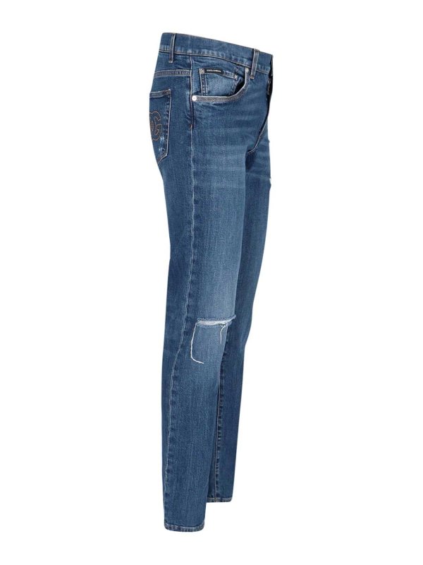 The Best Shops DOLCE & GABBANA: Jeans boot-cut - Jeans Boot-Cut - Azul
